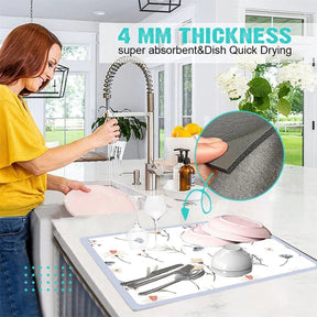 🔥  49% OFF -Multi-purpose Kitchen Drying Mat