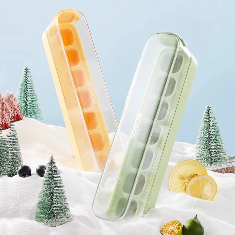 🧊Press-Type Silicone Ice Cube Trays