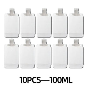 (🌷Summer SALE) Portable Travel Fluid Makeup Packing Bag(10 Pcs