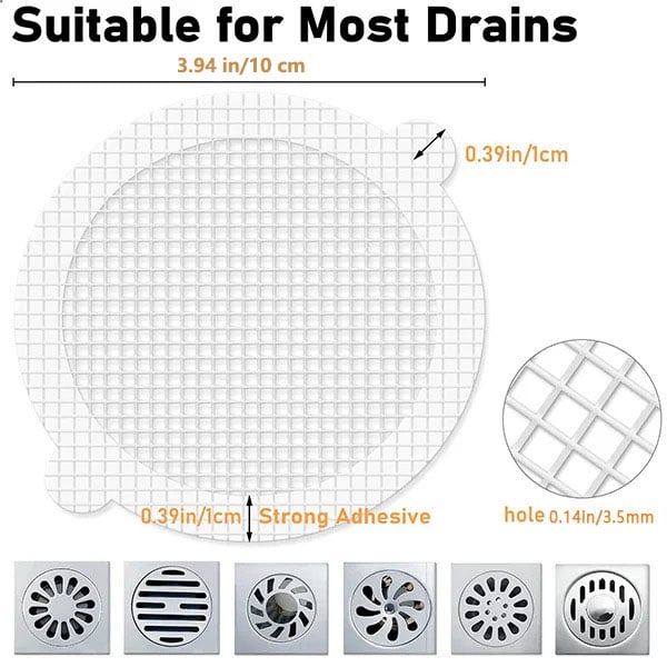 (🎁2024 New Year Hot Sale🎁)30 PCS Disposable Shower Drain Hair Catcher