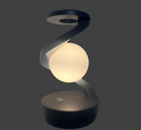 Rotating Moon Desk Lamp With Phone Wireless Charging