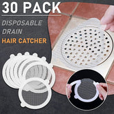 (🎁2024 New Year Hot Sale🎁)30 PCS Disposable Shower Drain Hair Catcher