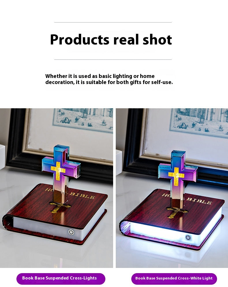 BrightHouse™ HANDMADE LEVITATING CROSS