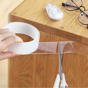 (🔥2024 Hot Sale🔥🎉50% OFF🎉) - Transparent Magic Nano Tape Double Sided Grip Reusable Home Tape Traceless Glue