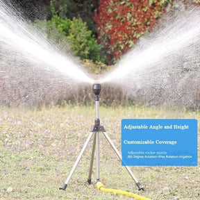 (🎁2024 Hot Sale🎁)Rotating Tripod Sprinkler