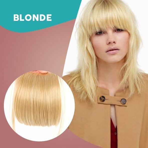 Seamless 3D Clip-In Bangs Hair Extensions(Clear Stock Now)