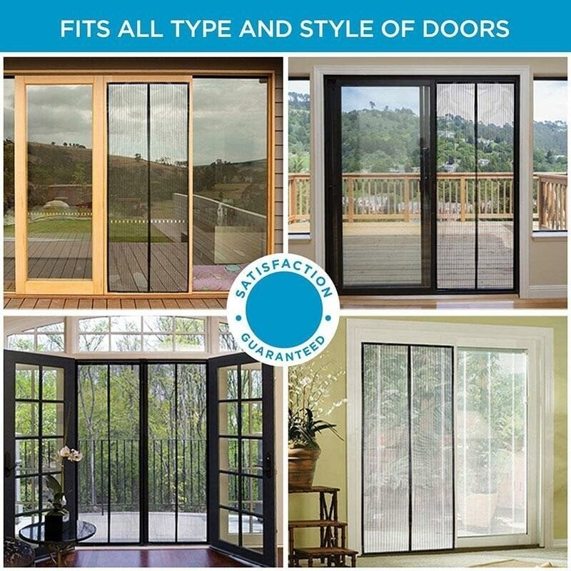 🔥Magnetic Screen Door 🔥Buy 4 free shipping