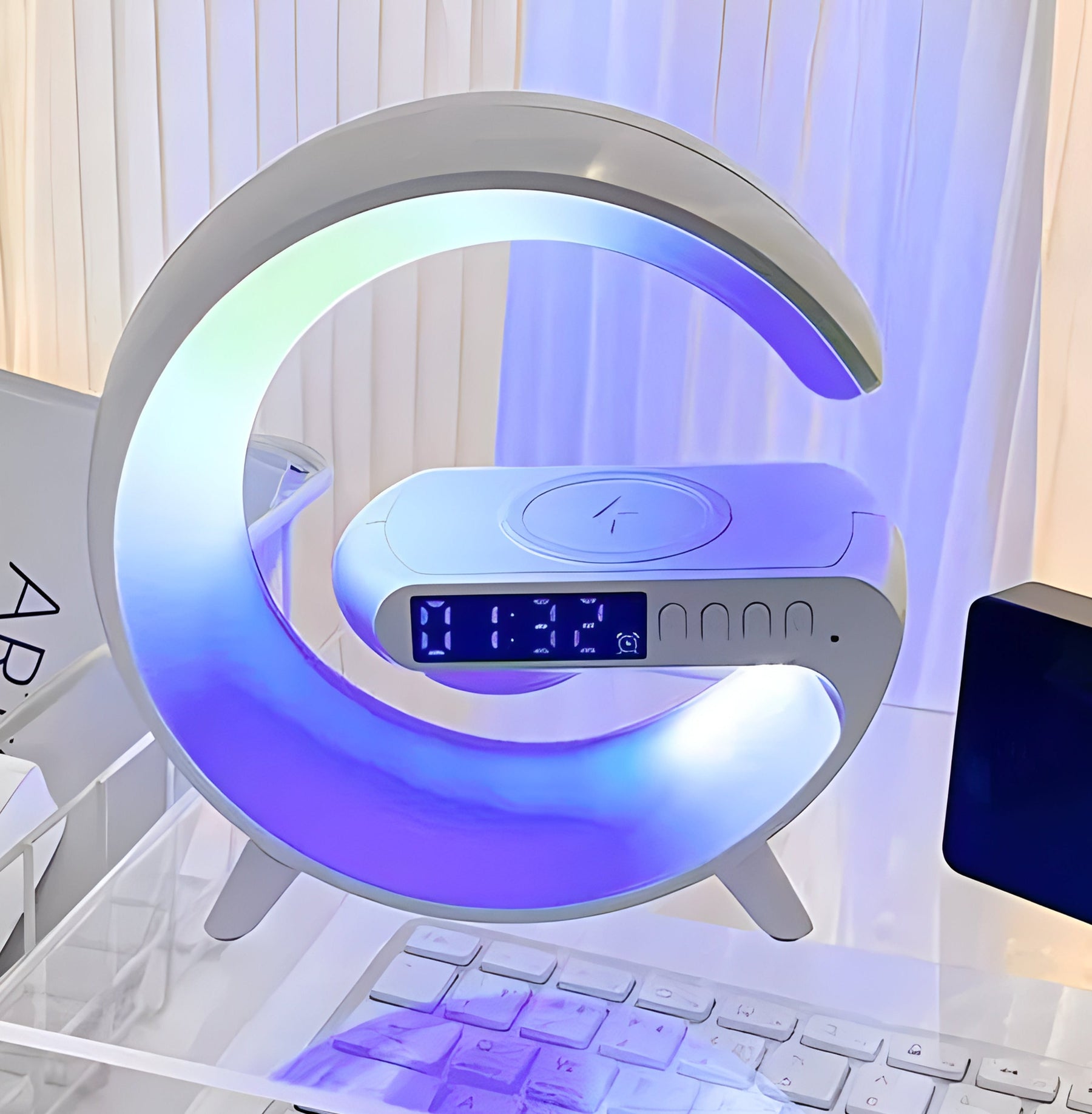 Moon clock wireless Bluetooth speaker