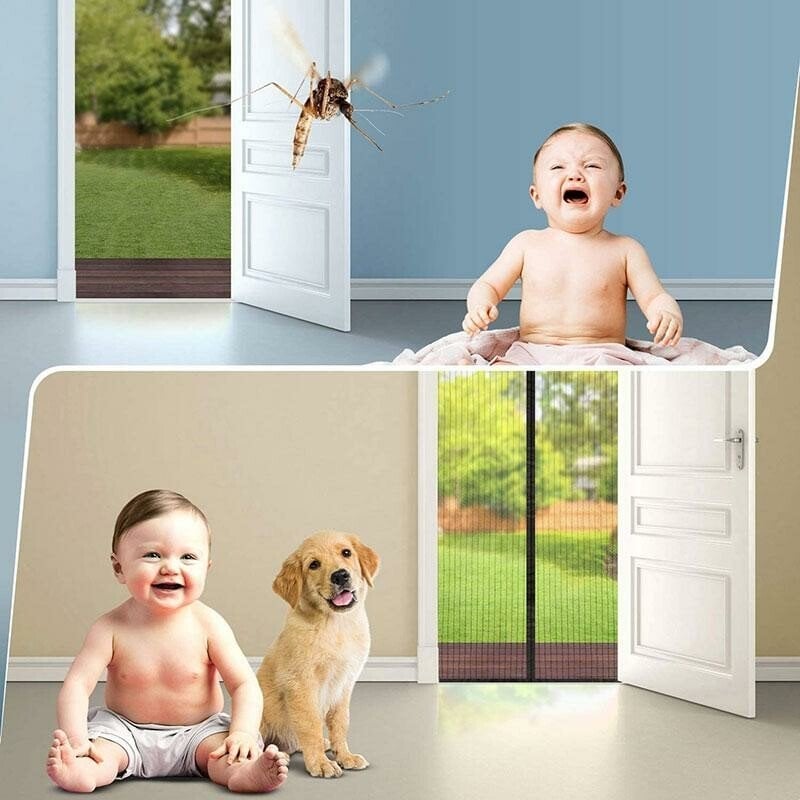 🔥Magnetic Screen Door 🔥Buy 4 free shipping