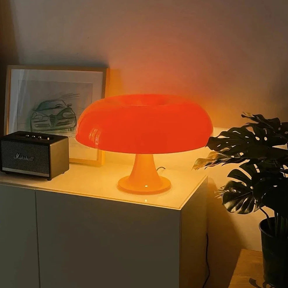 Retro Mushroom Lamp