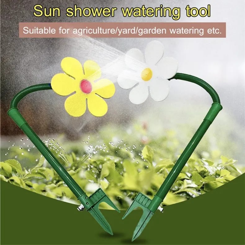 🌻Sunflower Fun and Quirky Wobbling Sprinkler✨