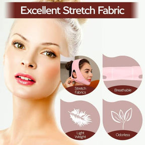 ParaFaciem Reusable V Line Mask Facial Slimming Strap Double Chin Reducer Chin Up Mask Face Lifting Belt V Shaped Slimming Face Mask