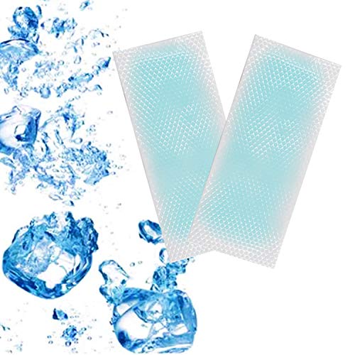 20 Sheets Fever Cooling Gel Patches. Cooling Forehead Strips Cooling Gel Sheet for Dog Foot Baby Kids Children Adult Relieve Headache. Toothache Pain. Drowsiness. Fatigue. Refreshing. Sunstroke