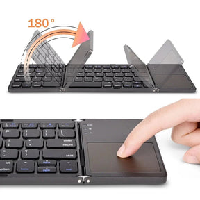 🔥Hot Sale 49% OFF🔥Foldable Bluetooth Keyboard with Touchpad