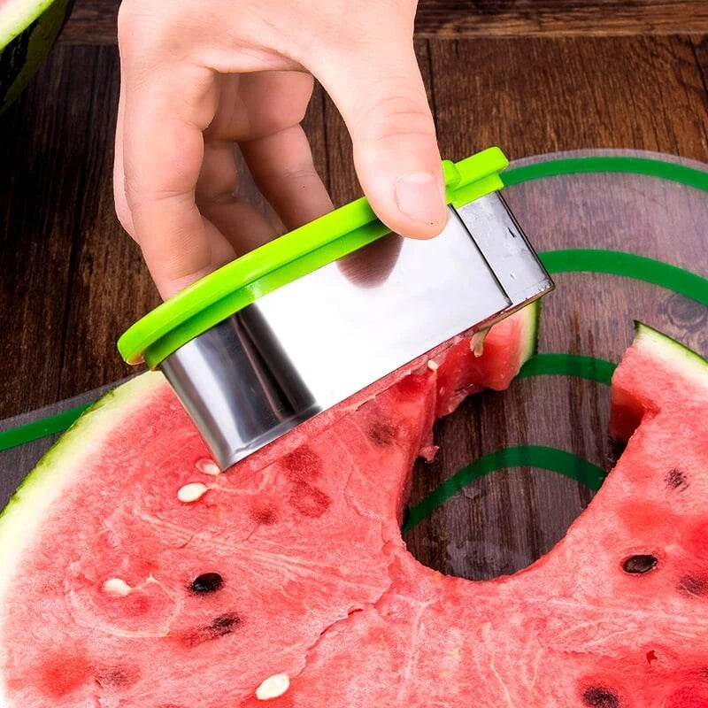 (🔥Promotion- SAVE 49% OFF)Watermelon Popsicle Cutter Mold & BUY MORE SAVE MORE