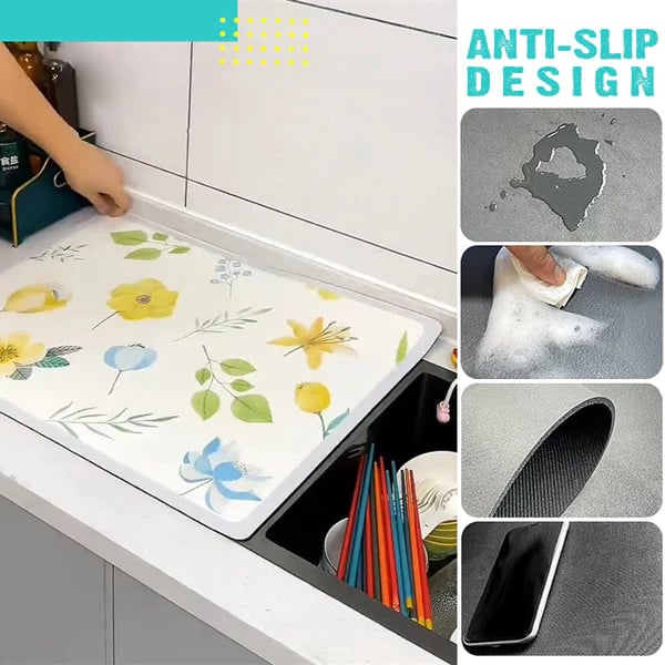 🔥  49% OFF -Multi-purpose Kitchen Drying Mat