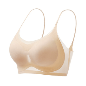 SUMMER SEAMLESS ULTRA-THIN PLUS SIZE ICE SILK COMFORT BRA🎉