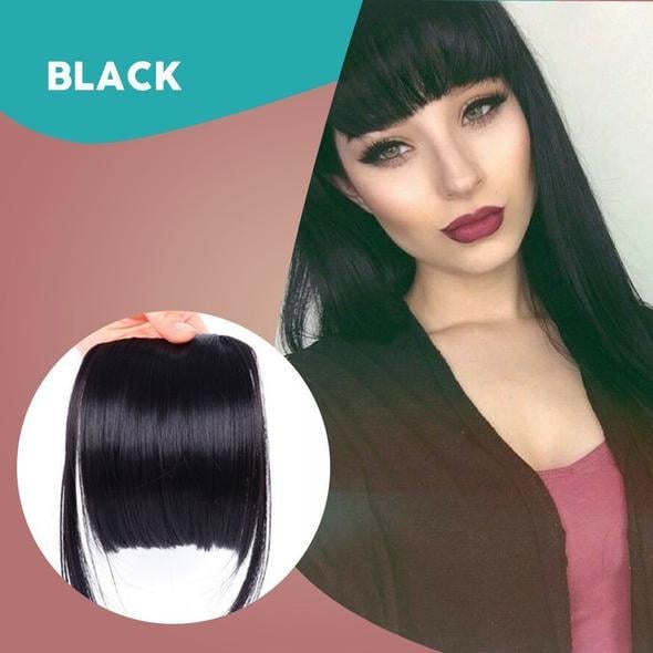 Seamless 3D Clip-In Bangs Hair Extensions(Clear Stock Now)