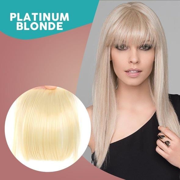 Seamless 3D Clip-In Bangs Hair Extensions(Clear Stock Now)