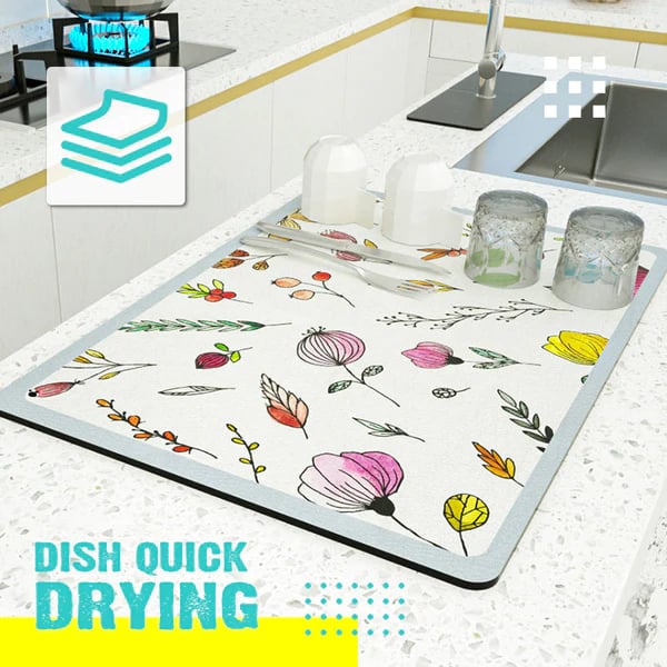 🔥  49% OFF -Multi-purpose Kitchen Drying Mat