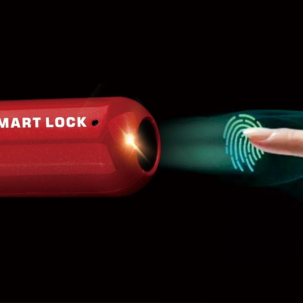 Portable Smart USB Rechargeable Fingerprint Padlock