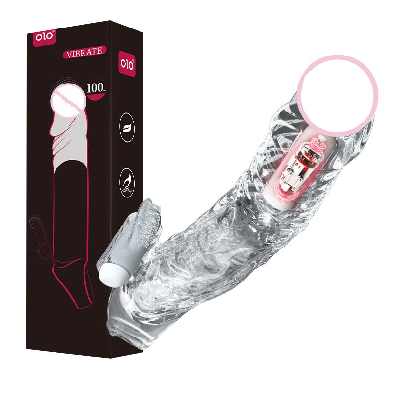 💥Confidential shipment💥Reusable High Quality Silicone Penis Extension Vibrator😍