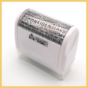 Security Roller Stamp (White)