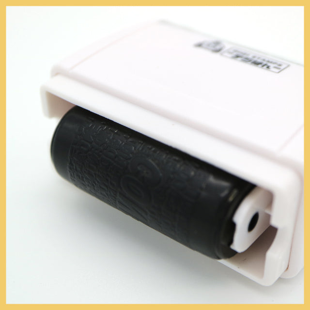 Security Roller Stamp (White)