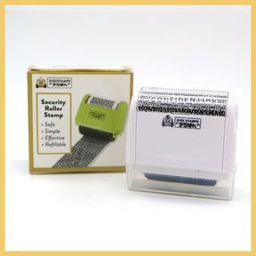 Security Roller Stamp (White)