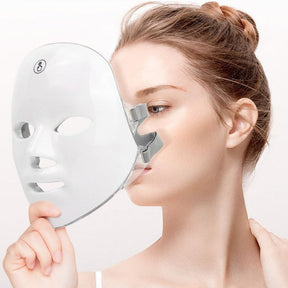 LED Facial Mask Therapy Skin Rejuvenation