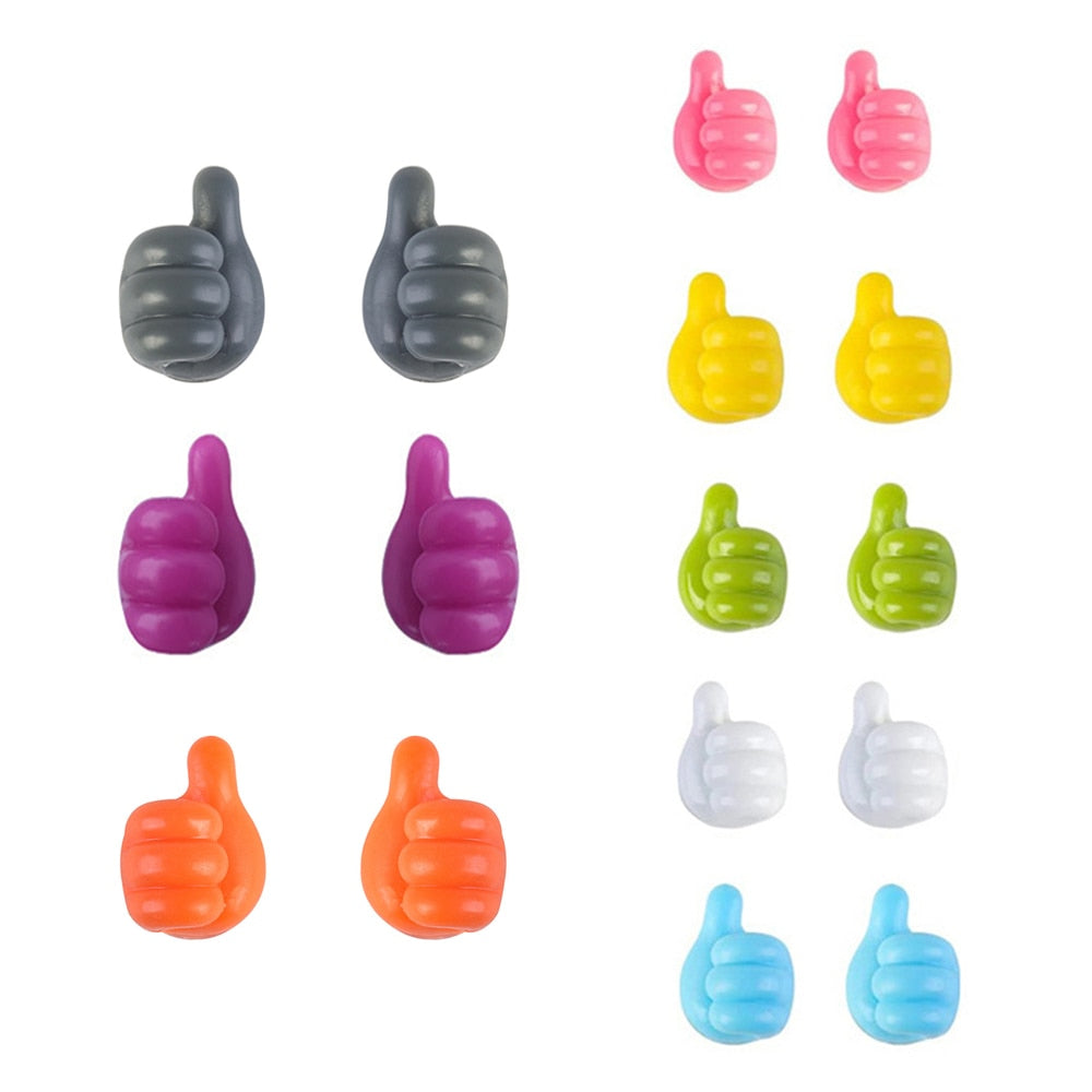 Hand-shaped Rubber Holders For Accessories