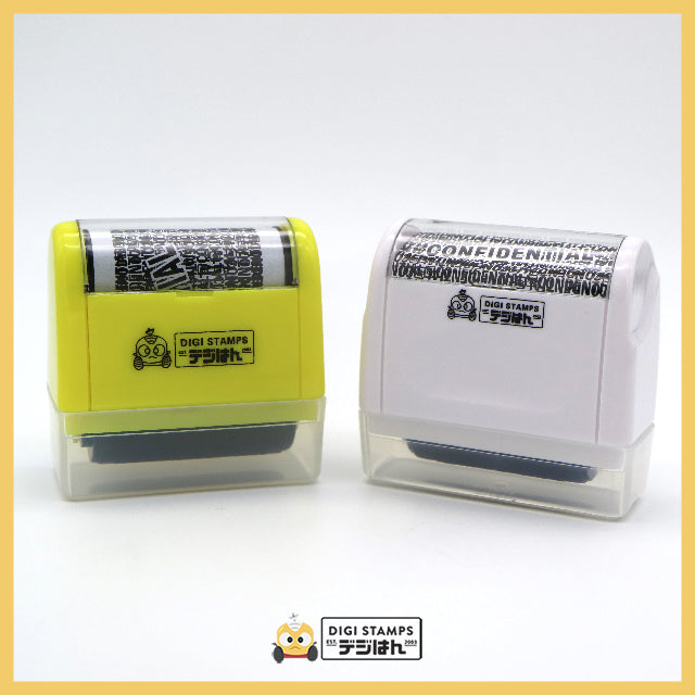 Security Roller Stamp (White)