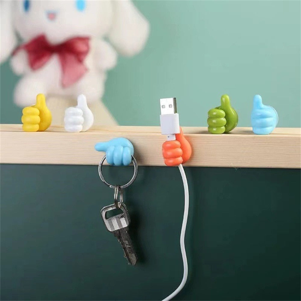 Hand-shaped Rubber Holders For Accessories