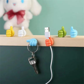 Hand-shaped Rubber Holders For Accessories