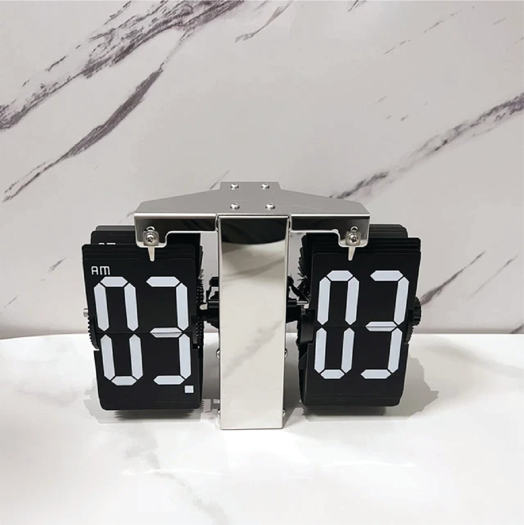 Retro Flip Clock Living Room Desktop Clock Simple