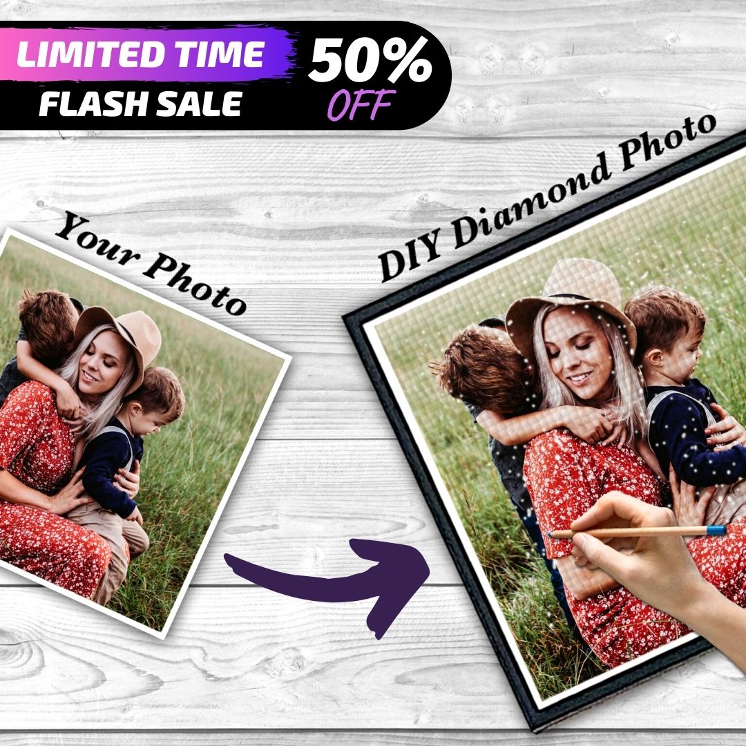 Custom DIY Diamond Photo