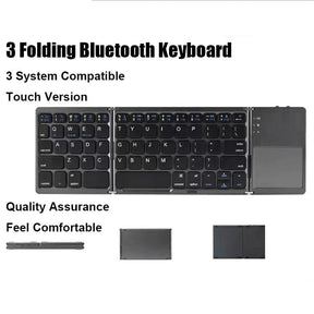 🔥Hot Sale 49% OFF🔥Foldable Bluetooth Keyboard with Touchpad