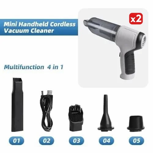 🔥Last Day Promotion 49% OFF - Wireless Handheld Car Vacuum Cleaner