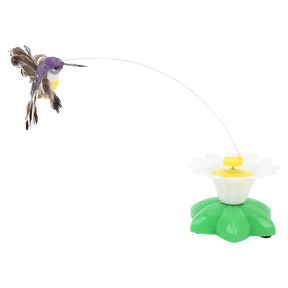 Electric bird teasing cat toy