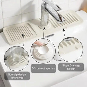 BQYOOM™Faucet Guard & Draining Mat