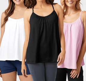 Loose-fitting Tank Top With Built-in Bra