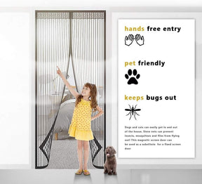 🔥Magnetic Screen Door 🔥Buy 4 free shipping