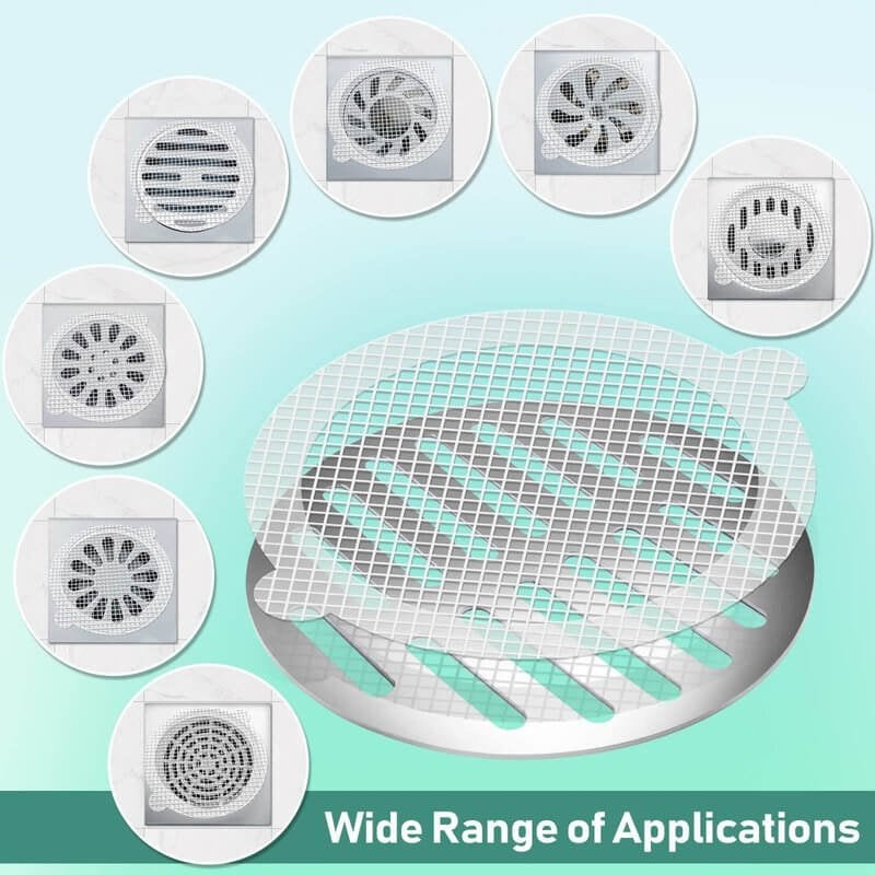 (🎁2024 New Year Hot Sale🎁)30 PCS Disposable Shower Drain Hair Catcher