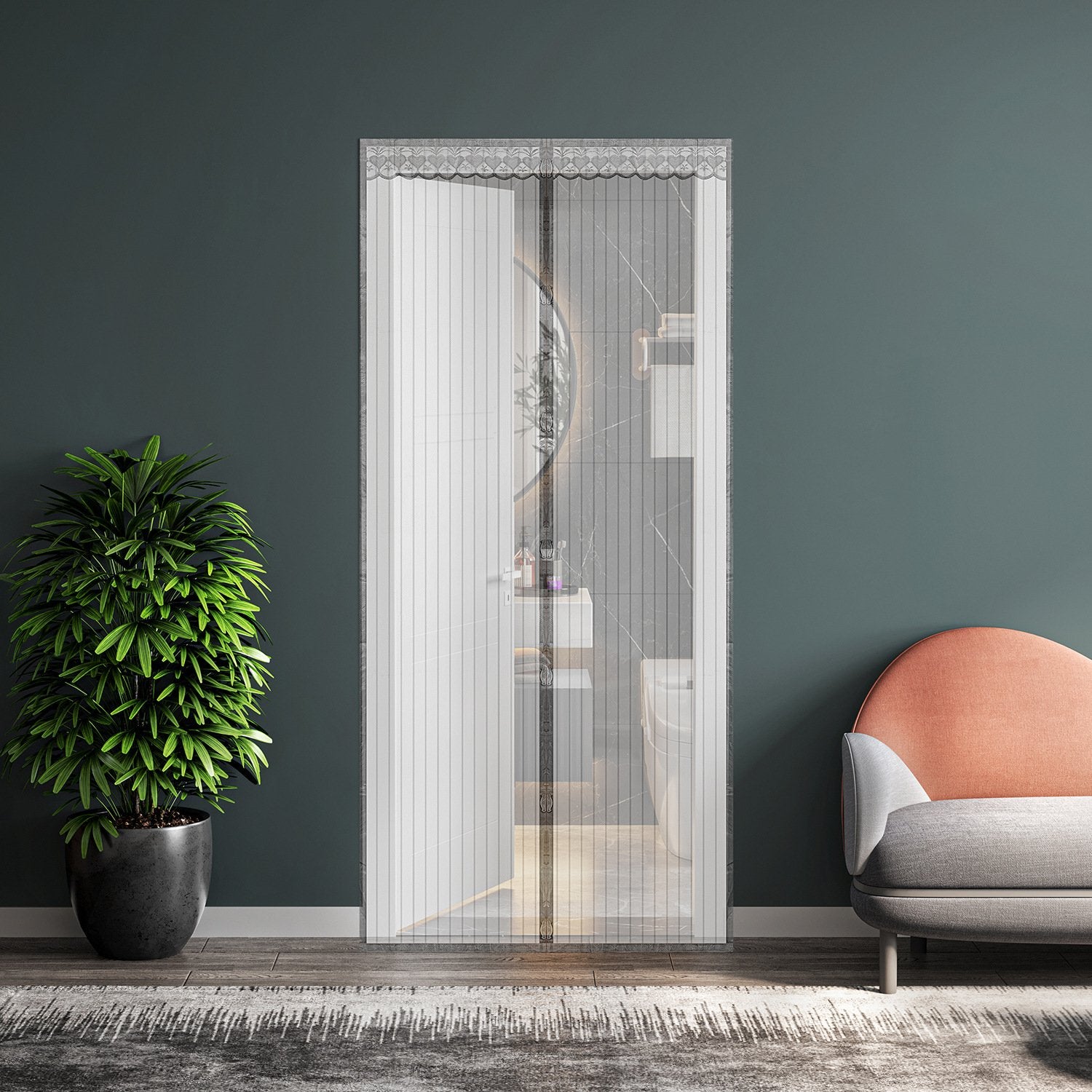 🔥Magnetic Screen Door 🔥Buy 4 free shipping