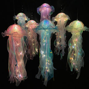 Hanging Jellyfish Lamp Aesthetic Decor