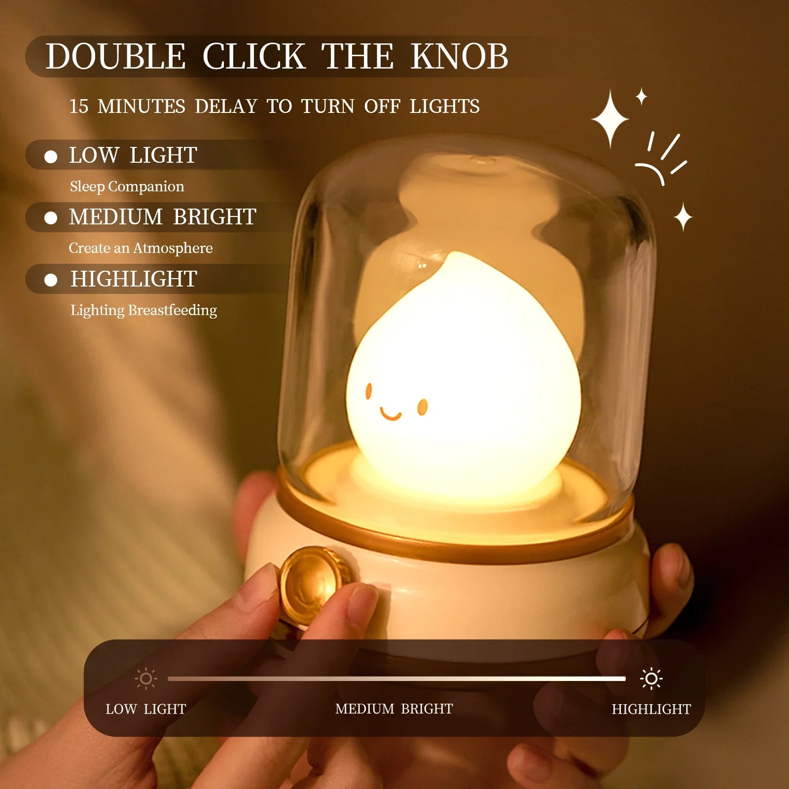 LED cute night lamp