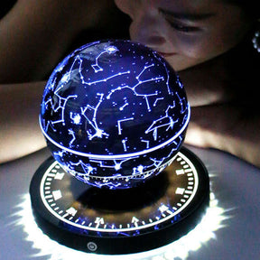 Magnetic Levitation Starlight Ball Night Light Maglev Table Lamp