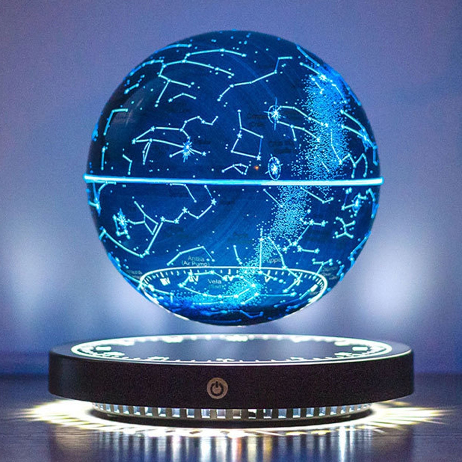 Magnetic Levitation Starlight Ball Night Light Maglev Table Lamp