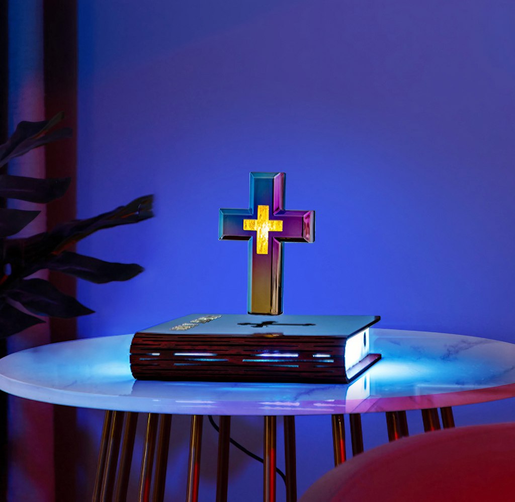 BrightHouse™ HANDMADE LEVITATING CROSS