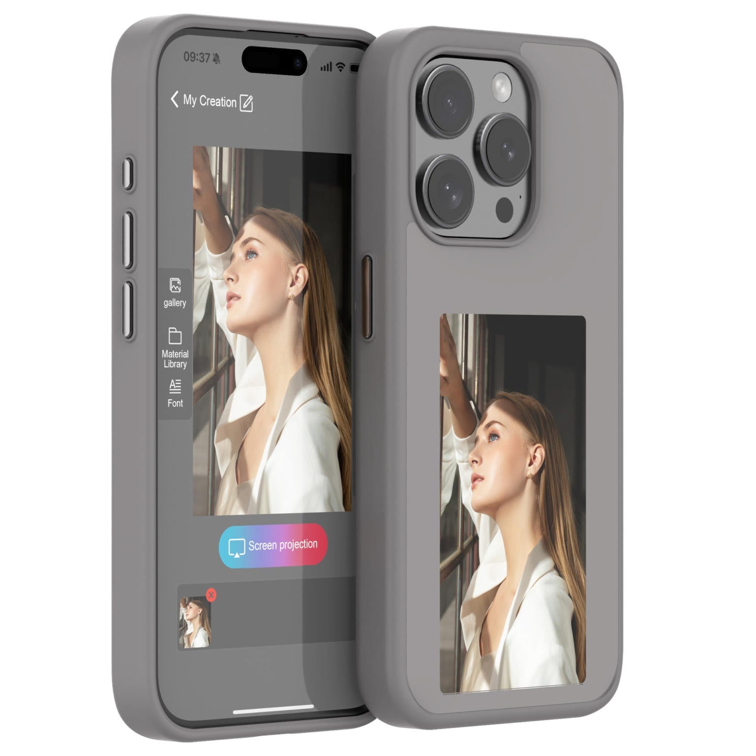 PhotoInk™ Case - The Original E-Ink Case for iPhone